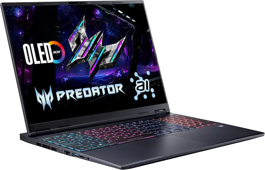 Laptop Gamer Acer Predator Helios Neo 16S AI OLED Core Ultra 9 275HX 16GB-RAM 1TB-SSD RTX 5060 8GB GDDR7 5.0