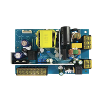 Tablilla de Fuente de alimentación de 1 salida 11-15 Vcc 5 A / Compatible con batería de respaldo y temporizador integrado / Voltaje de entrada 96-264 Vca