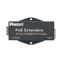 Transmisor PoE/PoE+ Para Uso con Receptor POEXRX1, Hasta 610 Metros (2000 ft) con Cable Cat5e o Cat6, 10/100Mbps