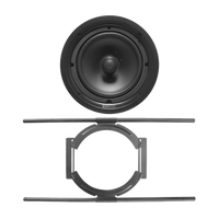 KIT de Bocina de Techo TruAudio de 8in PP8 con Soporte de Acero Rígido para Techos Suspendidos