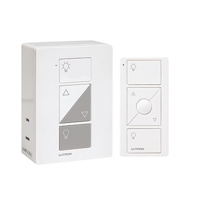 Kit de atenuador inteligente de clavija para lámparas con control remoto Pico, 100 W LED/CFL o 300 W incandescente/halógeno, 120 V, Caseta Wireless
