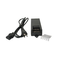 Fuente de Poder de 4 Salidas de 11 - 15 Vcc / 5 Amper /  Voltaje de Entrada 110- 240 Vac / Fusible Termico PTC Integrado para Protección / Salida de Voltaje Inteligente hasta 3 Amper por Salida