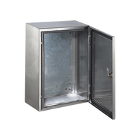 Gabinete de Acero Inoxidable IP66 Uso en Intemperie (600 x 800 x 200 mm) con Placa Interna Galvanizada.