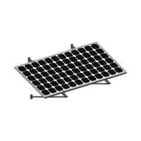 Montaje Para Módulos Solares En Muro Con Espesor De 35-40mm, Riel 1400mm