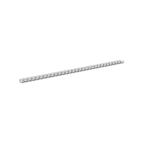 Charola Wire Basket de 12 in (304 mm) de Ancho, 2 in (50 mm) de Alto, 3 m de Largo, Hasta 209 Cables Cat6, Color Negro