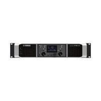 Amplificador de audio Clase D | 300 W x 2 a 8Ω | 500 W x 2 a 4Ω. | Baja Impedancia | Procesamiento Inteligente
