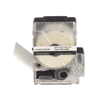 Casete de 100 Etiquetas Autolaminadas Turn-Tell, con Rotación para Mejor Visibilidad, para Cables de Redes de Cobre o Fibra Óptica, de 5.5 a 7.1 mm (0.22 a 0.28 pulgadas) de Diámetro