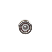 Conector BNC Macho de Anillo Plegable para Cable LP-195, LP-142, LMR-195, RG-58/U, RG-142/U, Níquel/ Oro/ Delrin.