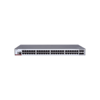 Switch Administrable Capa 3 con 48 puertos Gigabit + 4 SFP+ para fibra 10Gb, gestión gratuita desde la nube.