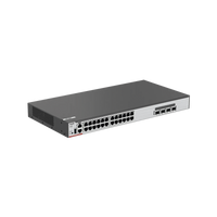 Switch Core PoE 802.3bt 370W Capa 3 Multi-Gigabit 24 puertos 5Gb/2.5Gb/1Gb/100M, 4 puertos fibra SFP28 25Gb