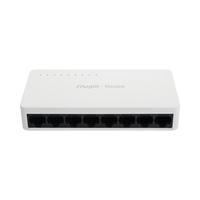 Switch no administrable, Visible en la Topología de la Nube, con 8 puertos 10/100 Mbps