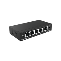 Switch Administrable con 5 puertos Gigabit, gestión gratuita desde la nube