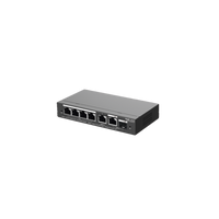 Switch Administrable Cloud 4 puertos Gigabit PoE+, 1 LAN Gigabit y 1 SFP, 54W