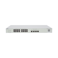 Switch Multi-Gigabit PoE++ hasta 370W, Capa 2 con 4 Puertos 2.5G (90W), 12 Puertos 2.5G (30W) y 4 Uplink SFP+ 10G , Administrable Cloud, Diseñado Para Access Points WiFi 6/7