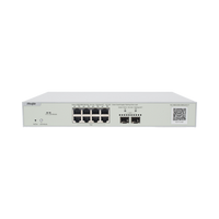 Switch Multi-Gigabit PoE+ Capa 2 con 8 Puertos 2.5G PoE+ hasta 240W y 2 Uplink SFP+ 10G ,Administrable Cloud, Diseñado Para Access Points WiFi 6/7