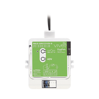 Módulo de relevador inalámbrico PowPak de 20 A para control de receptáculos, con salida de contacto seco para HVAC, compatible con controles Pico y hub Vive