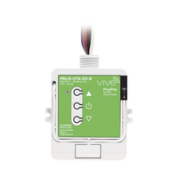Módulo de atenuación PowPak inalámbrico con control 0-10 V de hasta 60 mA e interruptor de 8 A, 120/277 V, tecnología Clear Connect RF, compatible con hub Vive de Lutron