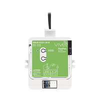 Módulo PowPak con salida de contacto seco para el sistema Vive, alimentación 24 Vca/Vcd, contactos NO y NC para integrar sensores y controles Pico con sistemas HVAC y BMS