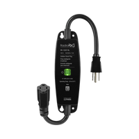 Interruptor de enchufe para exteriores on/off, resistente a la intemperie IP66, 15 A en iluminación o 1/2 HP en motores, sistema RadioRA 3