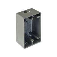 Caja Condulet FS de 1" (25.4 mm) con una boca a prueba de intemperie.