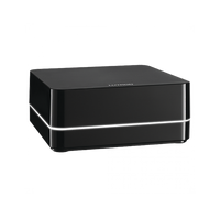 Controlador principal para sistema RA2 Select, administra hasta 100 dispositivos inalámbricos, conexión Ethernet al router y control desde la app de Lutron