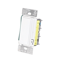 Atenuador táctil Sunnata Pro con barra de luz LED, cable neutro requerido, línea RadioRA 3
