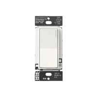 Apagador auxiliar Sunnata de pared para control de 3 vías o escalera, 120 V, compañero cableado del apagador principal del sistema RadioRA 3, color blanco mate (Snow)