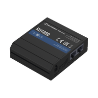 Router Industrial LTE 4G / 150 Mbps Cat 4 / 2 Puertos Ethernet / WiFi 2.4 GHz / Montaje DIN / -40°C a 75°C