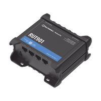 Router Industrial LTE 4G / 150 Mbps Cat 4 / 4 Puertos Ethernet / WiFi 2.4 GHz / Doble SIM / Montaje DIN / -40°C a 75°C