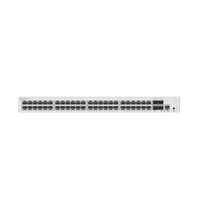 Switch de Distribución/Core Gigabit Administrable  Capa 3 / 48 puertos 10/100/1000 Mbps  / 4 Puertos 10GE SFP+ Uplink / ERPS / Rutas Estáticas / iStack / Administración Nube Gratis