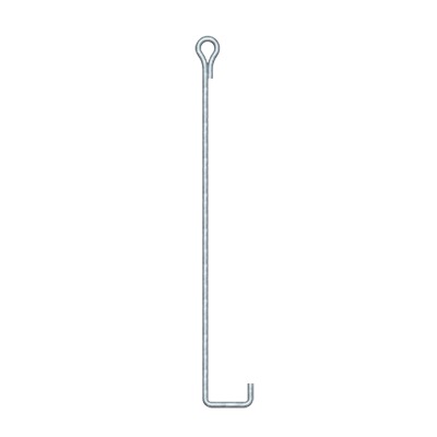 Ancla de Suelo con Ojo de Llave Ø 3/4