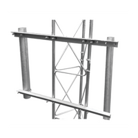 Brazo Lateral Doble Para Torre Arriostrada, Compatible con STZ30G, STZ35G y STZ45G.