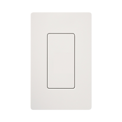 Inserto ciego para cubrir aberturas sin usar en placas de pared estilo designer Claro y Satin Colors, color Snow satinado