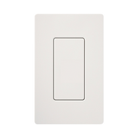 Inserto ciego para cubrir aberturas sin usar en placas de pared estilo designer Claro y Satin Colors, color Snow satinado