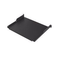 Charola para Soportar Equipos en Rack de 19 in, Profundidad de 34 cm, Color Negro, 1U