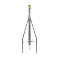 Tramo de Remate (Copete) para Tramo STZ-30 Galvanizado Electrolítico con Opresores para Pararrayo.