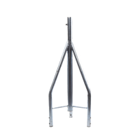 Tramo de Remate (Copete) para Tramo STZ-35 Galvanizado Electrolítico con Opresores para Pararrayo.