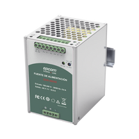 Fuente de Poder Industrial 48 Vcc @ 10A / 480W / Función relay Vcc  / Función de Conexión Paralelo / Riel Din