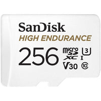 SanDisk High Endurance microSD 256GB – Tarjeta de Memoria para Dashcams y Cámaras de Seguridad