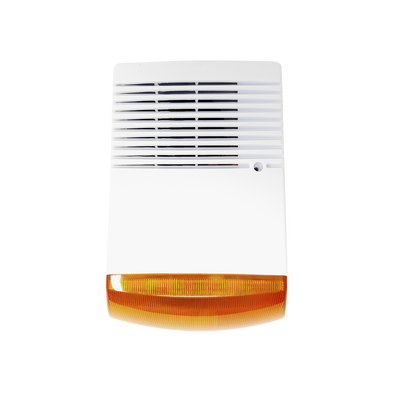 Sirena Estrobo para Exterior / 120 dB / IP65 / Luz Intermitente / Anti-Sabotaje