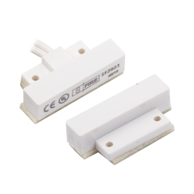 Contacto Magnético Ultra Compacto / GAP 13 mm (0.51 in) / Reed Switch NC / 12 VCC / Puertas y Ventanas
