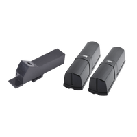 KIT Detector de rayo fotoeléctrico / 4 rayos / 4 frecuencias / 250mts exterior / Alimentacion 12-24 Vcc
