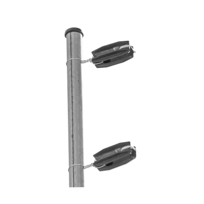 Aislador de Esquina para Cercos Eléctricos / 18 kV / Resinas Vírgenes / Resistencia 7.5-10.2 kg / Anti UV / 66 mm x 31.6 mm