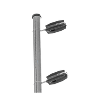 Aislador de Esquina para Cercos Eléctricos / 18 kV / Resinas Vírgenes / Resistencia 7.5-10.2 kg / Anti UV / 66 mm x 31.6 mm