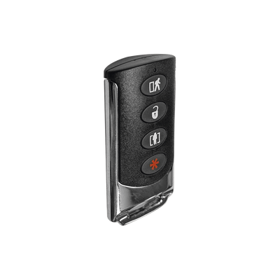 Llavero Remoto Inalámbrico 4 Botones / Uso Rudo / Armado Total/Parcial/Desarmado/Pánico / 345 MHz / Batería 5 Años / Compatible Honeywell y PRO4GLTEM