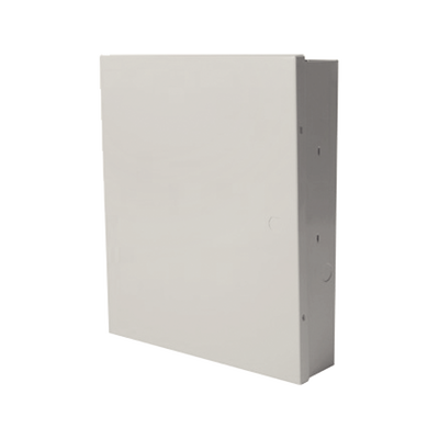 Gabinete metálico para panel de alarma, sin chapa, diseño delgado para instalación en pared
