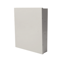 Gabinete metálico para panel de alarma, sin chapa, diseño delgado para instalación en pared