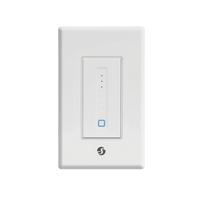 Interruptor Atenuable de Pared con Conexión WIFI / Soporta Nest / Alexa / Nube P2P y control local