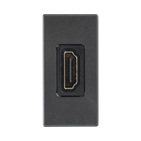 Módulo HDMI Hembra - Hembra Color Grafito / (K129B/14)
