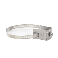 Adaptador Para Separación y Sujeción Con Orificio Roscado de 3/8 y Abrazadera de 3 a 5 Kit de 10 Piezas